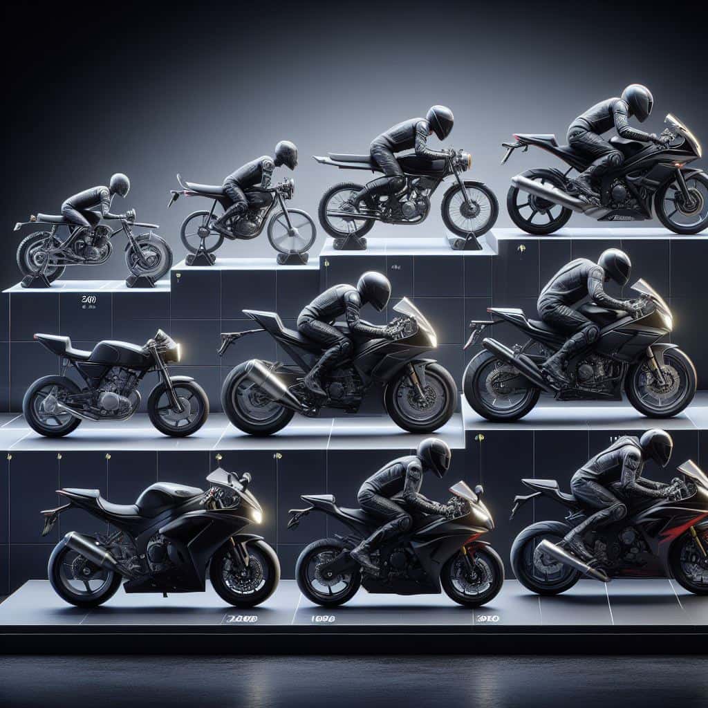 Evoluzione delle moto 125 cc: Anni '90 vs 2023